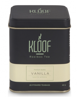 Kloof Rooibos Tea Vanilya Aromalı Roybos Çayı Bardak Poşet 20 Adet