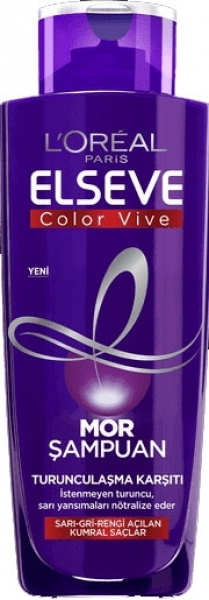 Loreal Elseve Color Vive Turunculaşma Karşıtı Mor 200 ml Şampuan