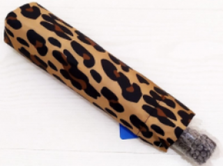 Marlux Leopar Desenli Çanta Boy Kadın Şemsiye