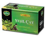 Akzer Premium Limonlu Yeşil Çay Bardak Poşet 20 Adet resim