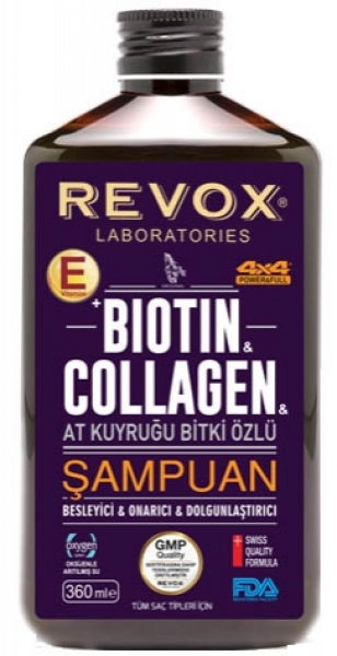 Revox Biotin & Collagen At Kuyruğu 360 ml Şampuan (360 ml)