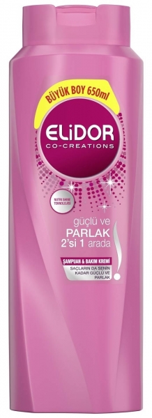 Elidor Güçlü ve Parlak 650 ml 2'si 1 Arada