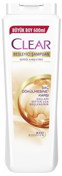 Clear Saç Dökülmesine Karşı Etkili 600 ml Şampuan (600 ml)