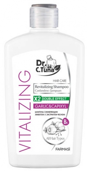 Farmasi Dr. C. Tuna Vitalizing Sarımsaklı 500 ml Şampuan