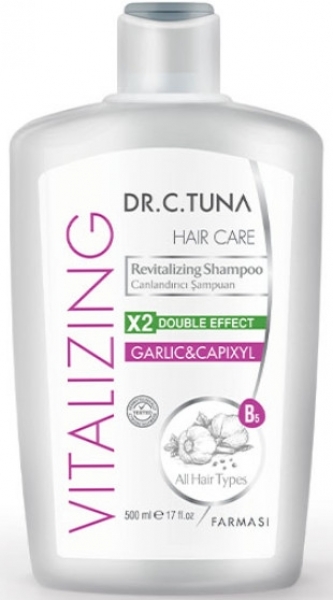 Farmasi Dr. C. Tuna Vitalizing Sarımsaklı 500 ml Şampuan