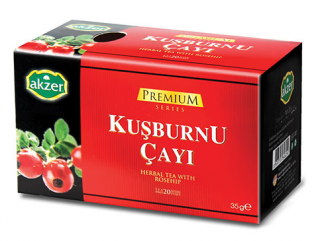 Akzer Premium Kuşburnu Çayı Bardak Poşet 20 Adet