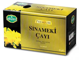 Akzer Premium Sinemaki Çayı Bardak Poşet 20 Adet