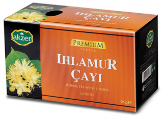 Akzer Premium Ihlamur Çayı Bardak Poşet 20 Adet