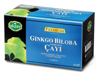 Akzer Premium Ginkgo Biloba Karışık Bitki Çayı Bardak Poşet 20 Adet