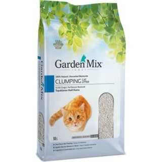 Garden Mix İnce Taneli Kokusuz 10 lt Kedi Kumu