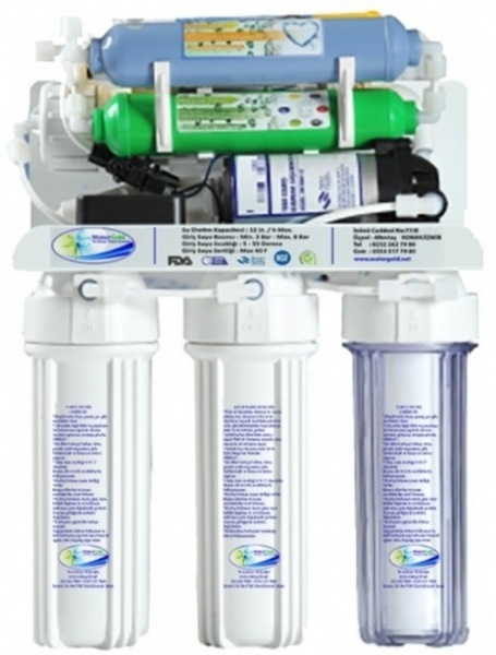 Watergold Aqua 7 Aşamalı Su Arıtma Cihazı (Pompalı / 7 Filtre)