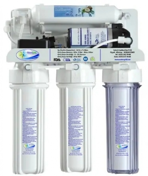 Watergold Aqua 5 Aşamalı Su Arıtma Cihazı (Pompalı / 5 Filtre)