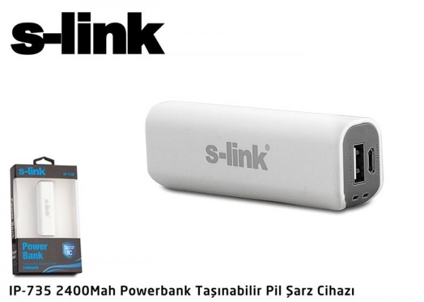 S-link IP-735 2400 mAh Powerbank