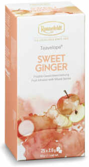 Ronnefeldt Teavelope Sweet Ginger Bardak Poşet Çay 25 Adet