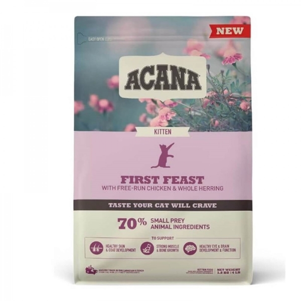Acana First Feast Kitten Tavuklu Balıklı 340 gr Kedi Maması