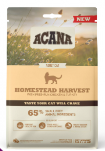 Acana Homestead Harvest Yetişkin 340 gr Kedi Maması
