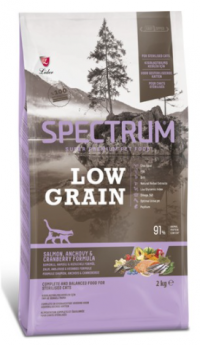 Spectrum Low Graın Kısırlaştırılmış Somonlu Hamsili ve Kızılcıklı 2 kg resim