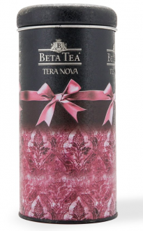 Beta Tea Tera Nova Pink Çilek Aromalı Kenya Çayı Metal Kutu 75 gr