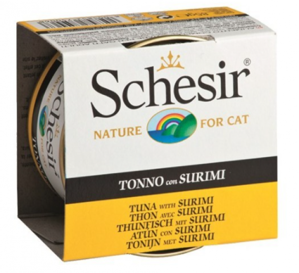 Schesir Ton Balığı ve Surimi 85 gr Kedi Maması