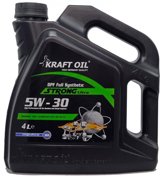 Kraft Oil Strong DPF Ultra 5W-30 Motor Yağı (4 litre)
