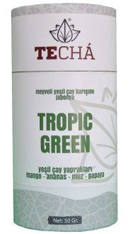 Te Cha Tea Tropic Green Tropik Meyveli Yeşil Çay 50 gr