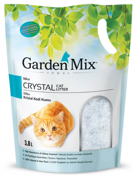 Garden Mix Silica Jel 3.8 lt Kedi Kumu