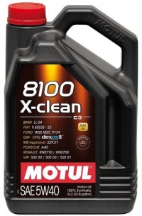 Motul 8100 X-Clean 5W-40 resim