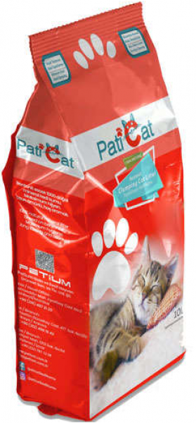 Paticat Naturel Kokusuz Kalın Taneli 10 lt Kedi Kumu