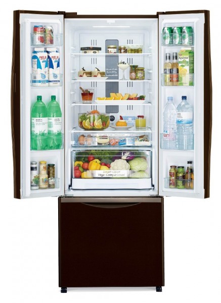 Hitachi R-WB550PRU2 GBW Buzdolabı (Metalik Kahve)