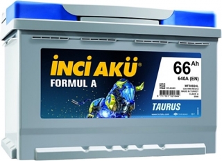 İnci Akü Formul A Taurus 12V 66Ah
