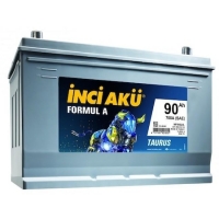 İnci Akü Formul A Taurus 12V 90Ah resim