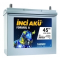 İnci Akü Formul A Taurus Ters Kutup 12V 45Ah resim