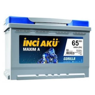 İnci Akü Maxim A Gorilla 12V 65Ah
