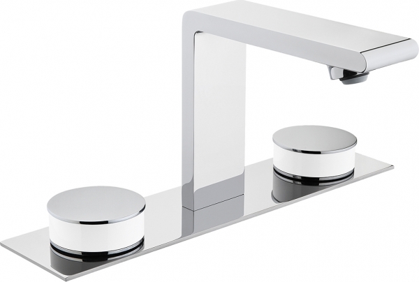 VitrA Memoria A4231557 Lavabo Bataryası (Beyaz / Krom)