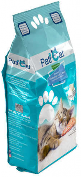 Paticat Marsilya Sabun Kokulu Kalın Taneli 10 lt Kedi Kumu (Kalın Taneli)