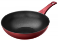 Nehir Nar Çiçeği Titanium Wok Tava 28 cm resim