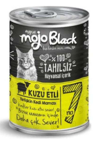 MyCat Mycat Mojo Black Kuzu Etli 415 gr Kedi Maması