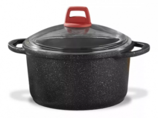 Gülsan Esmeray 6 Parça Granit Döküm Tencere ve Tava Seti