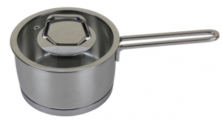Porland Lusso Casarol Çelik Sos Tenceresi 16 cm