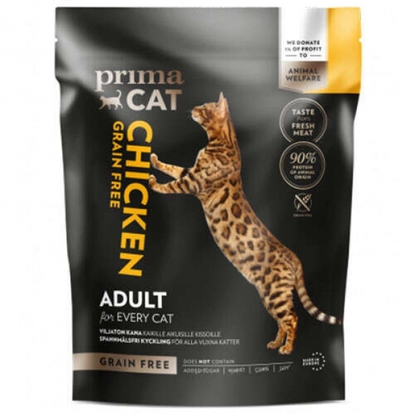 Prima Cat Grain Free Tavuk Etli Tahılsız 400 gr Kedi Maması