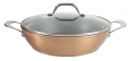 Porland Galaxy Basık Granit Tencere 28 cm resim
