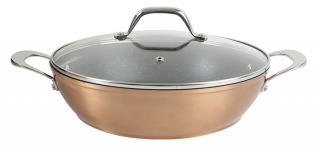 Porland Galaxy Basık Granit Tencere 28 cm