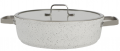 Porland Bianco Granit Basık Tencere 28 cm resim
