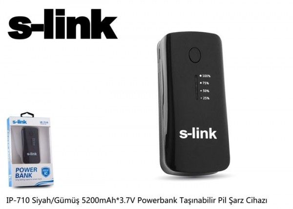 S-link IP-710 5200 mAh Powerbank