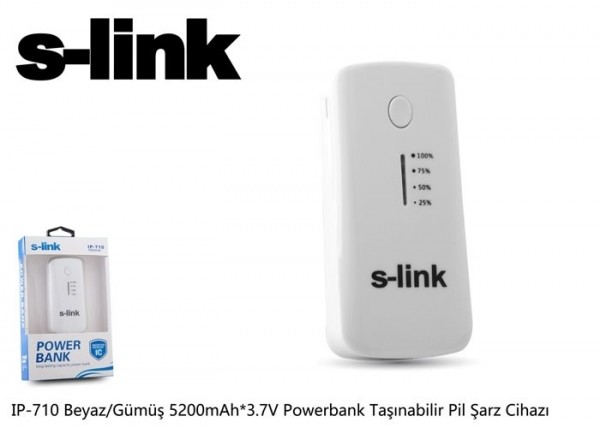 S-link IP-710 5200 mAh Powerbank