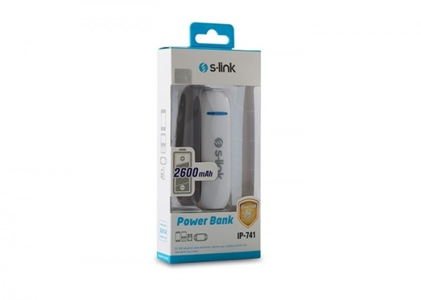 S-link IP-741 2600 mAh Powerbank