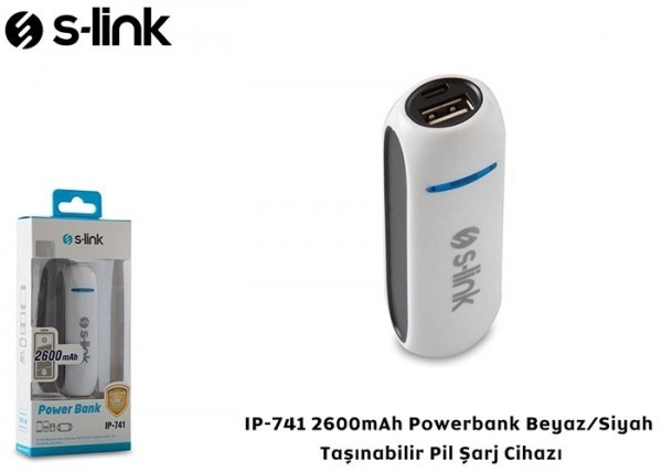 S-link IP-741 2600 mAh Powerbank