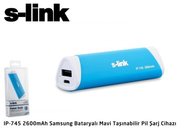 S-link IP-745 2600 mAh Powerbank