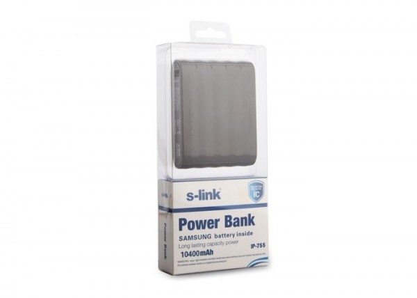 S-link IP-755 10400 mAh Powerbank