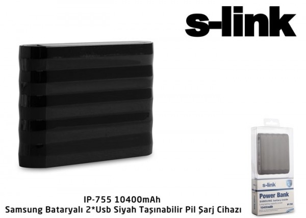 S-link IP-755 10400 mAh Powerbank